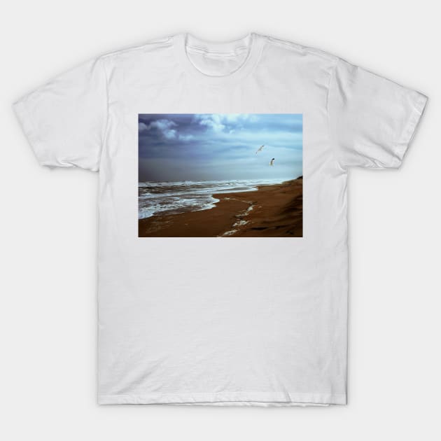 An Angry Sea - Outer Banks T-Shirt by JimDeFazioPhotography